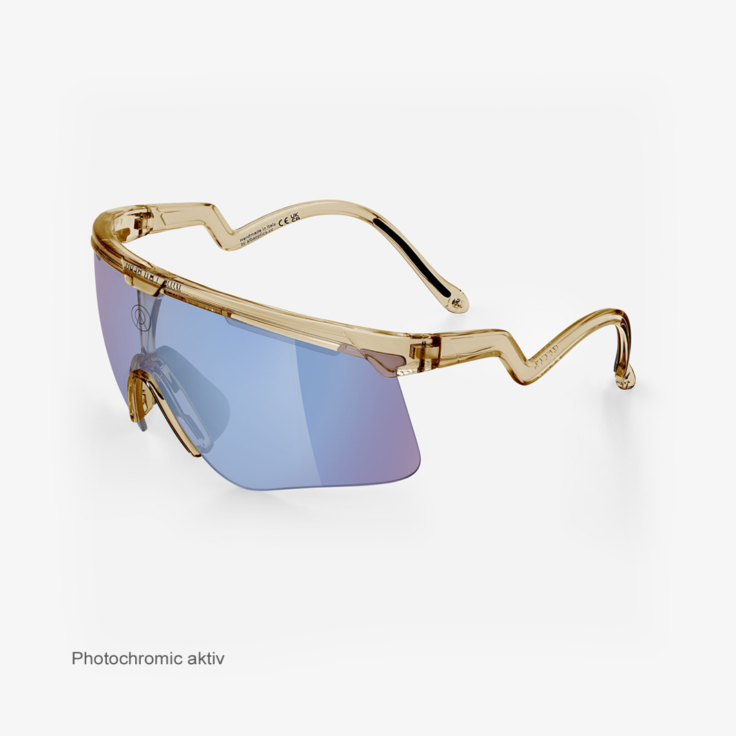 Alba Optics Delta Smoke Glossy / VZUM™ F-Lens FLM Photochromic activ