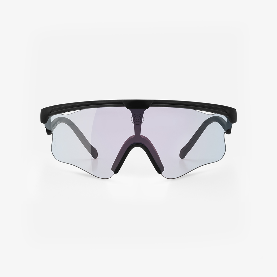 Alba Optics Delta LEI Black / VZUM™ F-Lens Fire Photochromic face