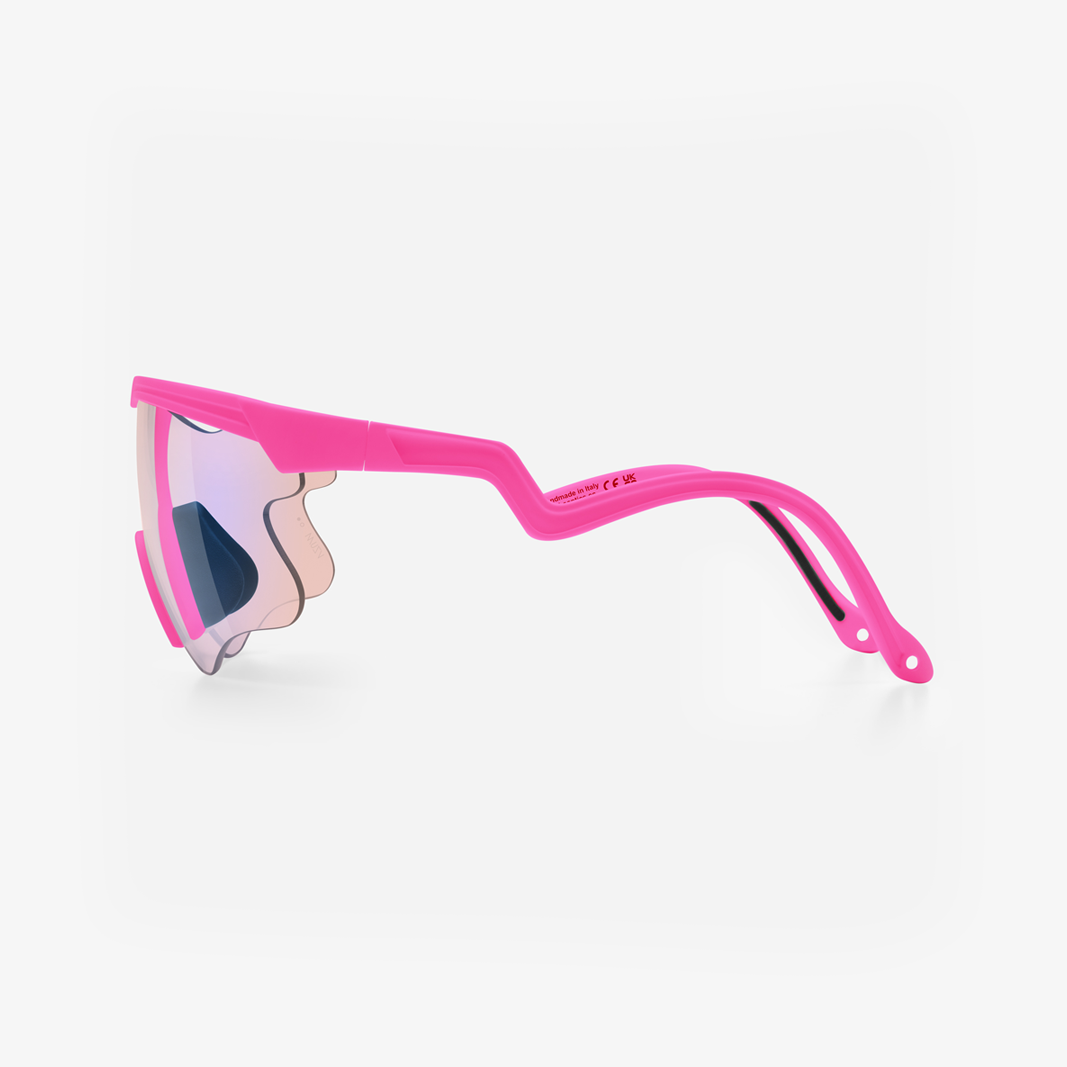 Alba Optics Delta LEI Fucsia 2 / VZUM™ F-Lens FLM Photochromic side