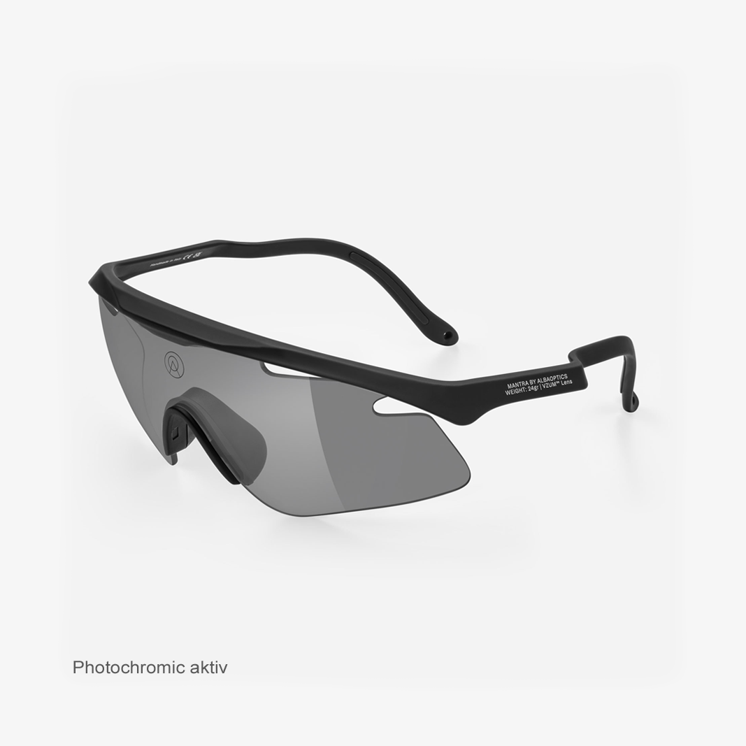 Alba Optics Mantra Black / VZUM™ F-Lens Classic Photochromic activ