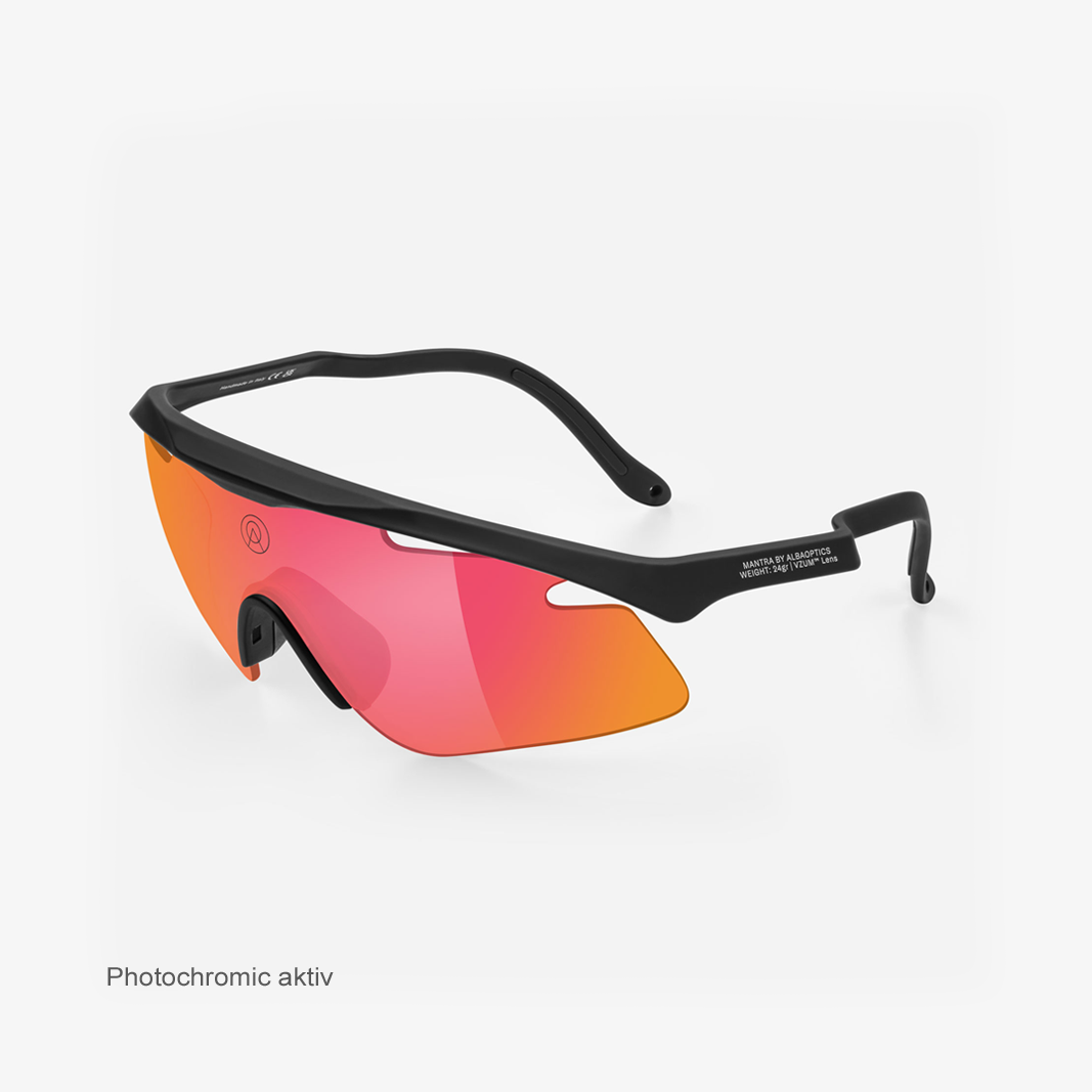 Alba Optics Mantra Black / VZUM™ F-Lens Fire Photochromic activ