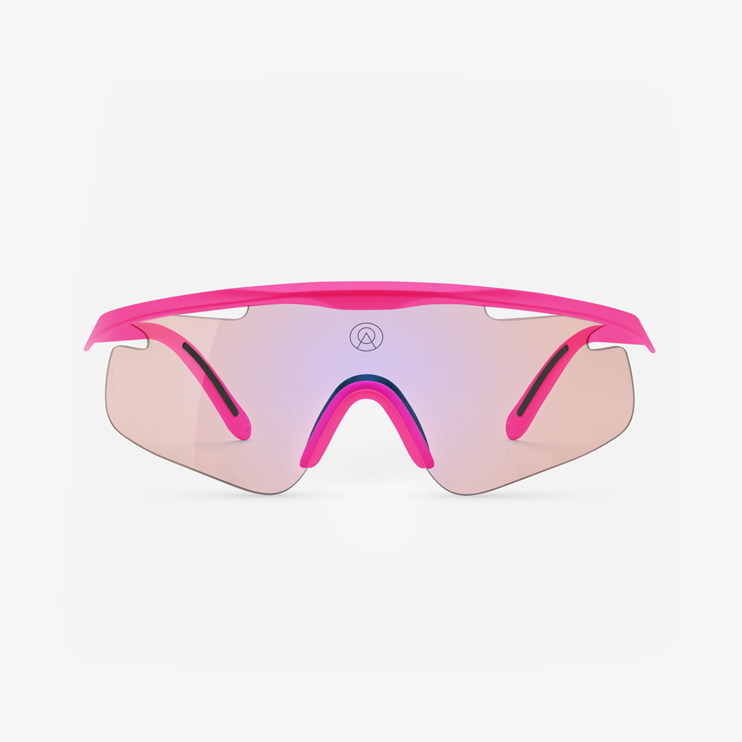 Alba Optics Mantra Fucsia / VZUM™ F-Lens FLM Photochromic face