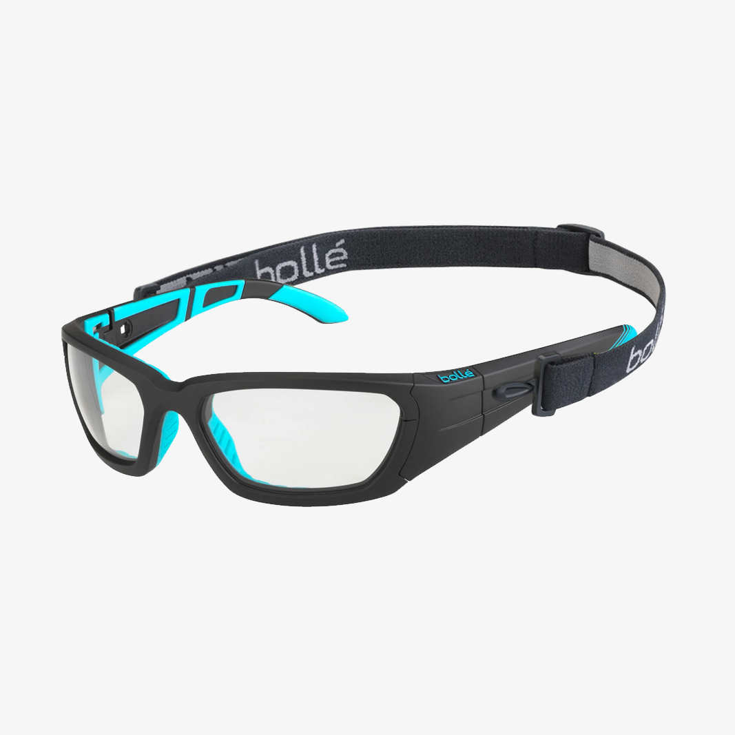 Bollé SPORT PROTECTIVE LEAGUE mit Sehstärke / Black Matt Blue Band