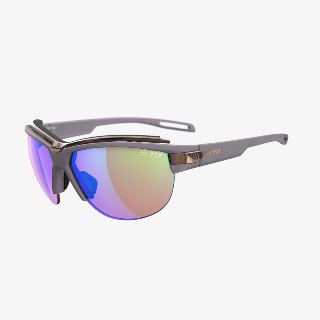 evil eye Pathline f Pro mit Sehstärke / Purple Ash Matt lst vario blue green