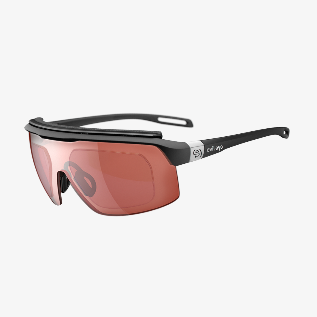 evil eye Traileye Pro mit Sehstärke / Black Matt  / LST Active Silver M