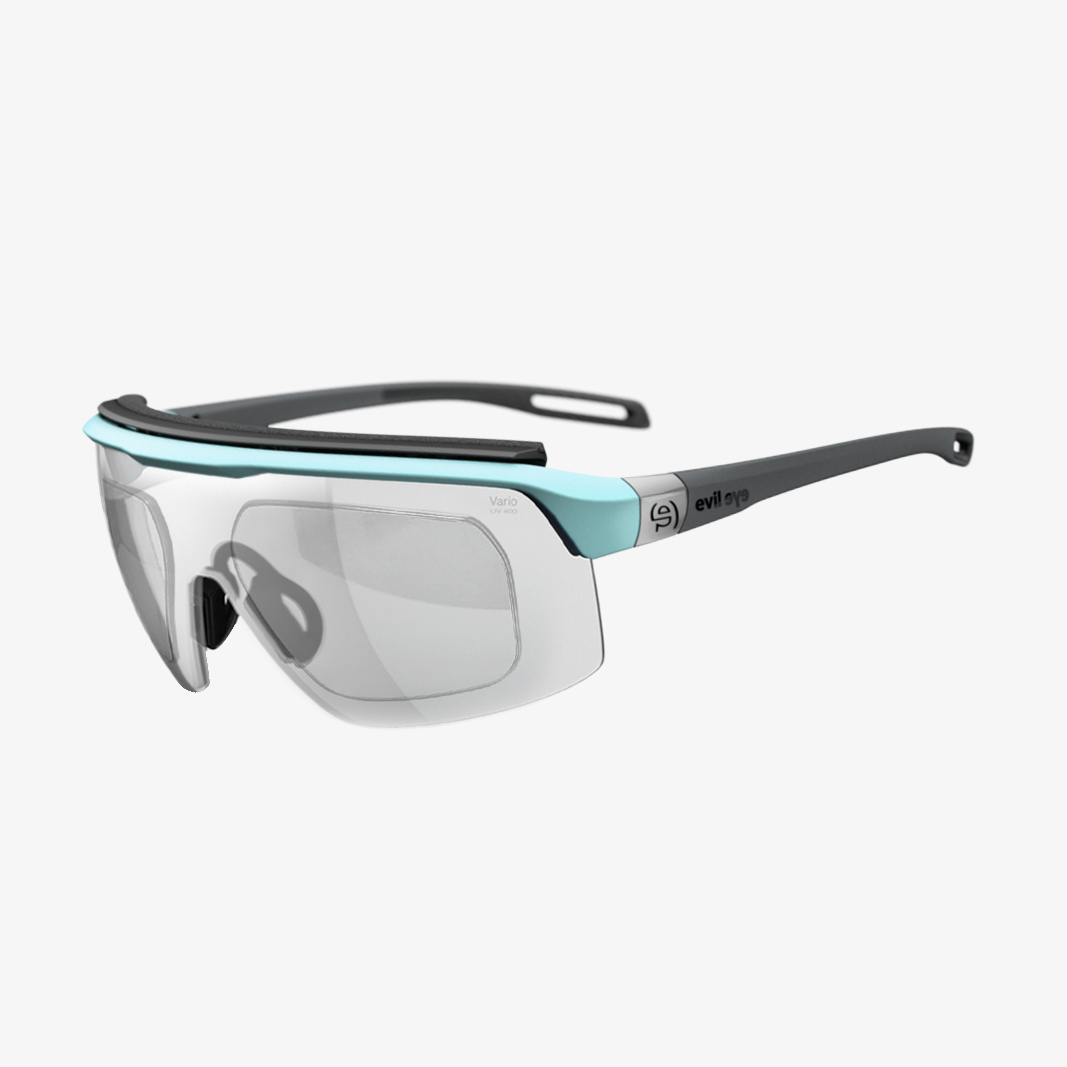 evil eye Traileye Pro mit Sehstärke / Sky Grey Matt / Vario Clear Grey