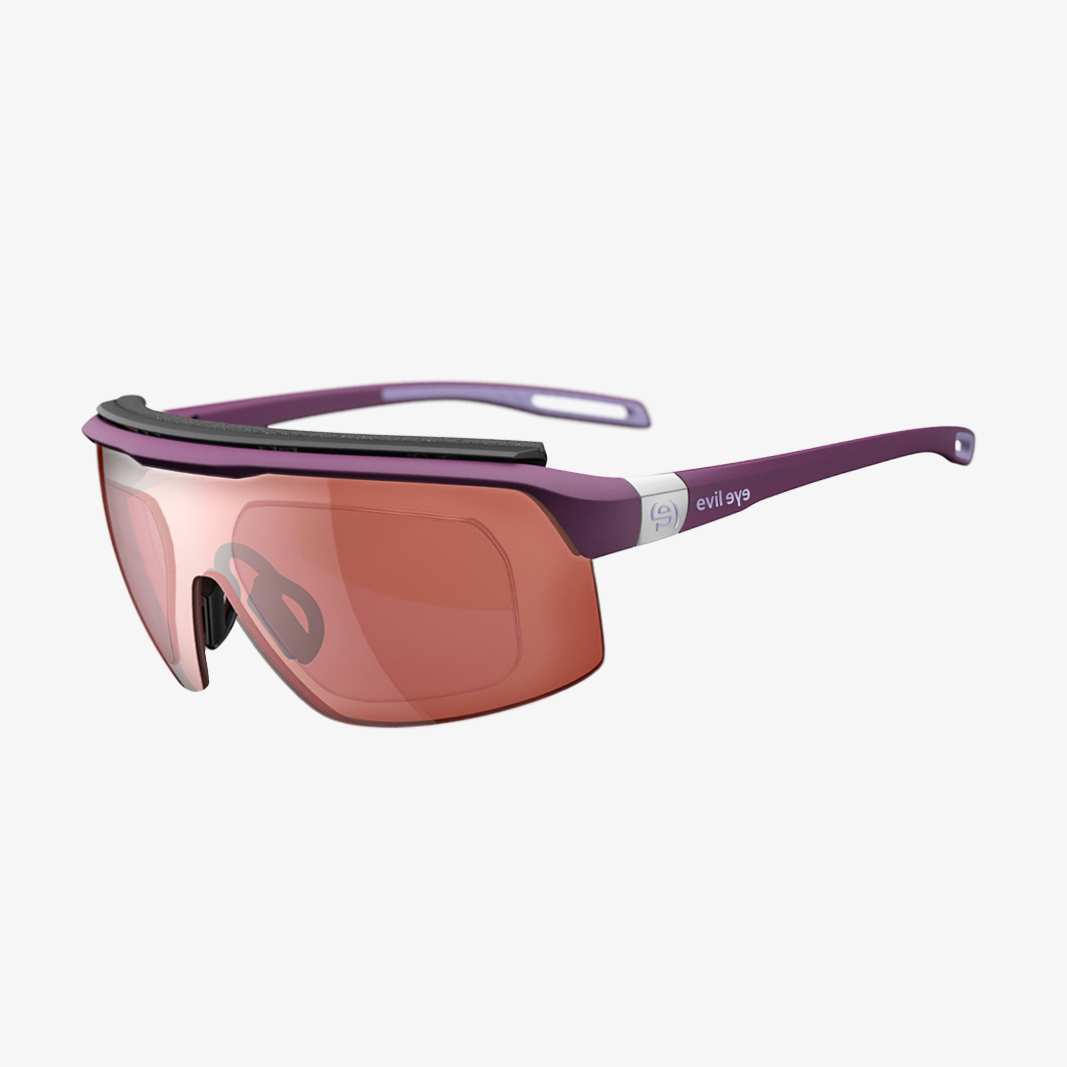 evil eye Traileye Pro mit Sehstärke / Violet Matt / LST Active Silver
