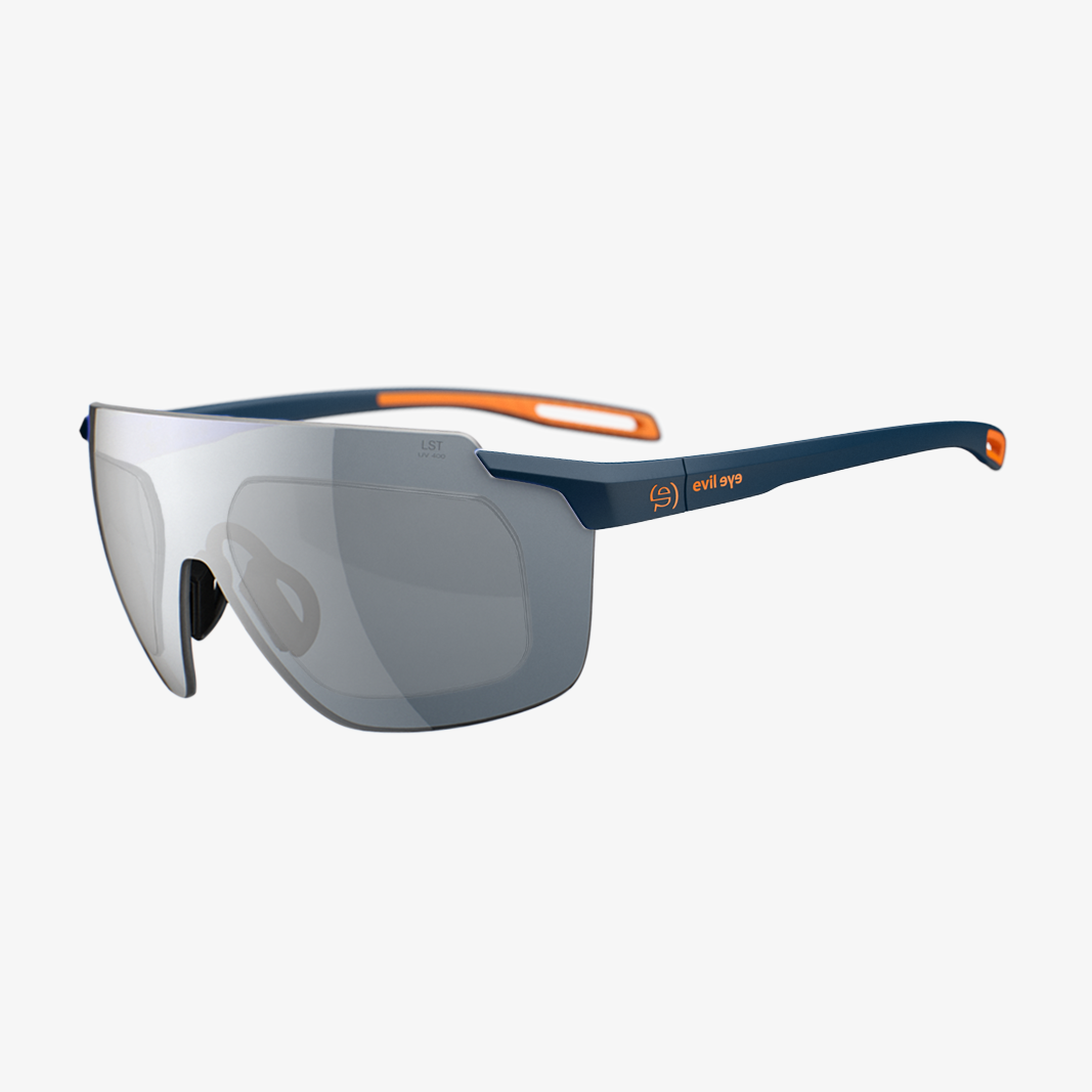 evil eye Vistair-X mit Sehstärke / Dark Blue Matt / LST Grey Silver