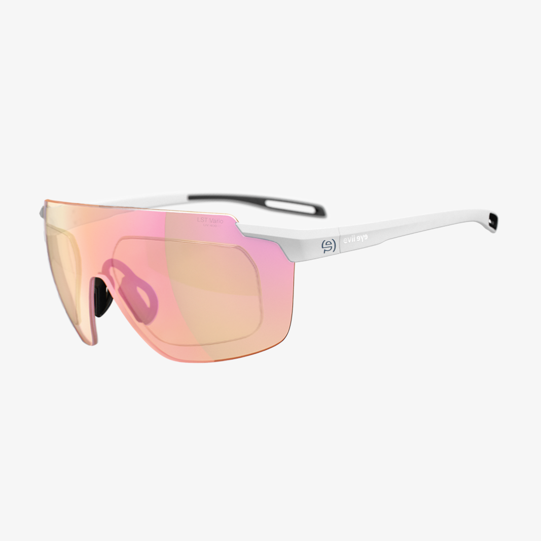 evil eye Vistair-X mit Sehstärke / White Matt / LSt Vario Purple M