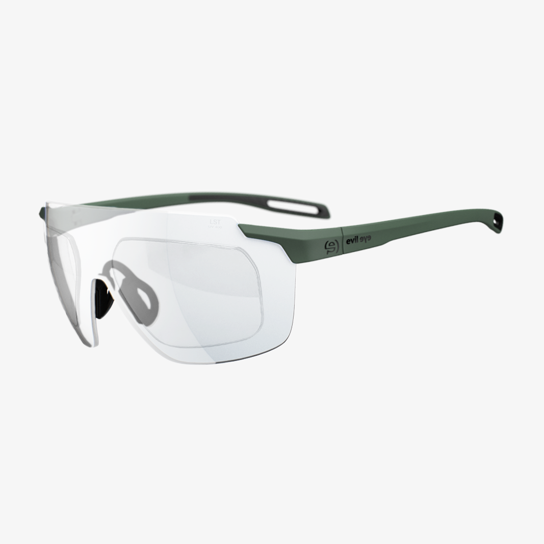 evil eye Vistair-X mit Sehstärke / Dark Green Matt clear