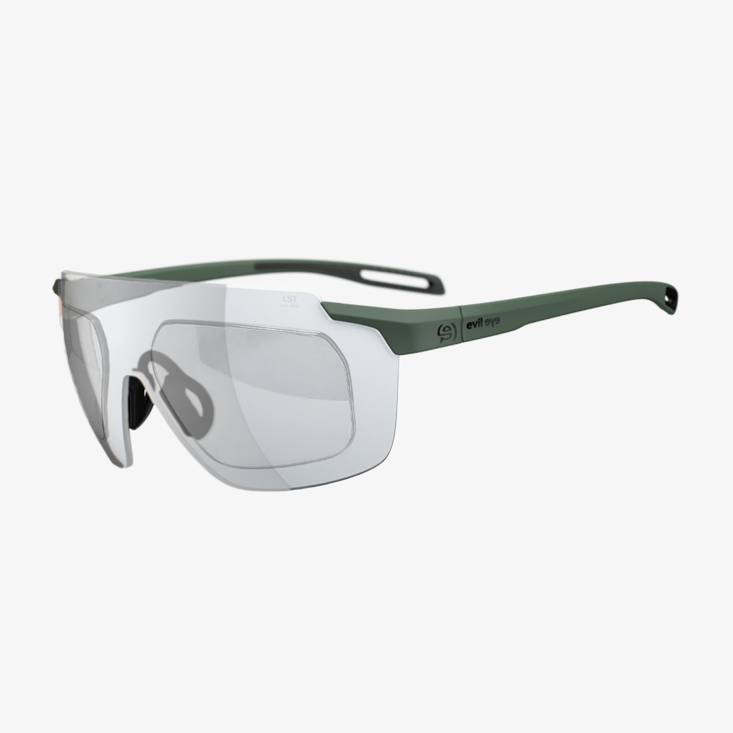 evil eye Vistair-X mit Sehstärke / Dark Green Matt lst vario