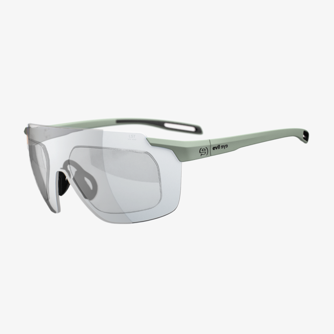 evil eye Vistair-X mit Sehstärke / Smoke Green Matt lst vario