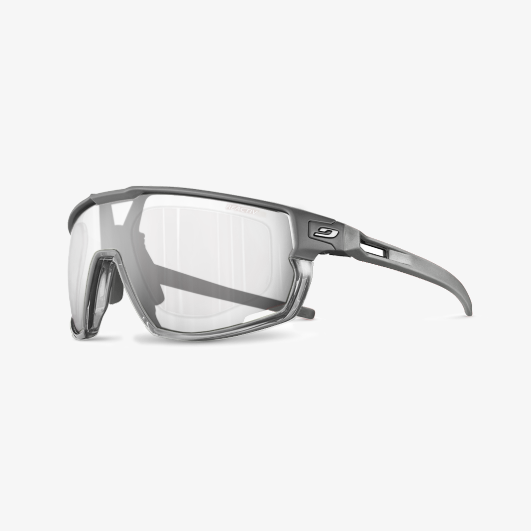 Julbo Rush mit Sehstärke / Grau Matt Reactiv 0-3