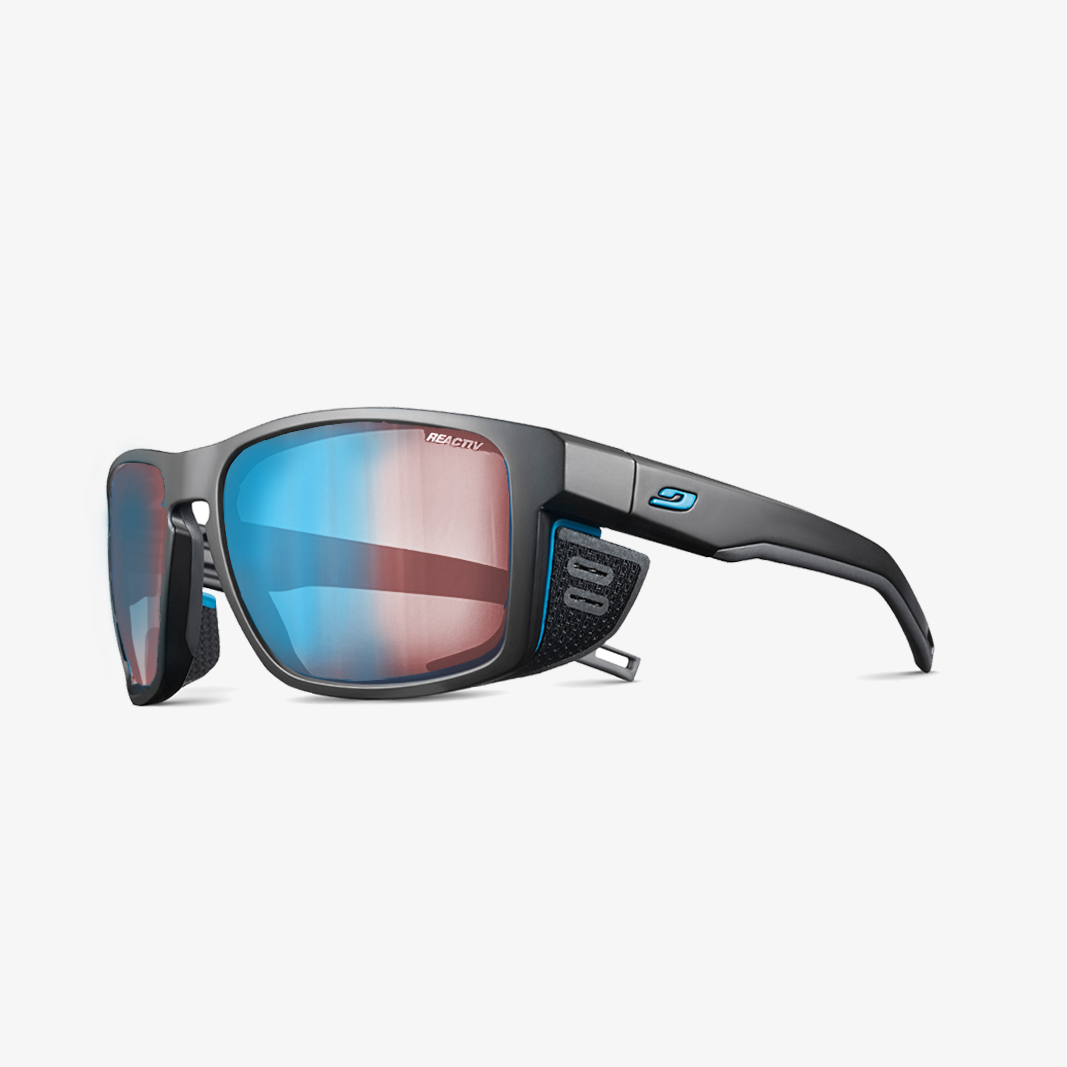 Julbo Shield mit Sehstärke / Schwarz - Blau / REACTIV 1-3HC