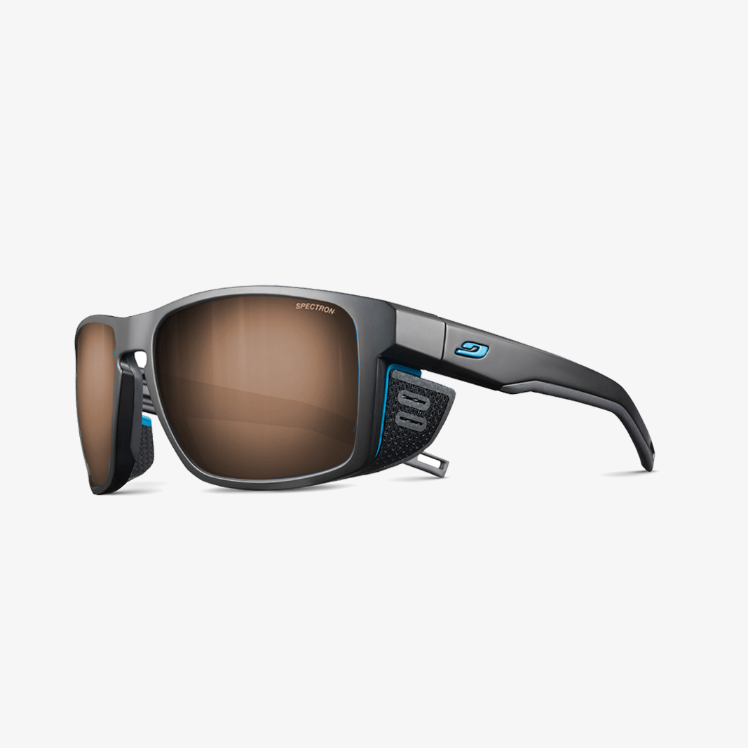 Julbo Shield mit Sehstärke / Schwarz - Blau / SPECTRON 3 Braun