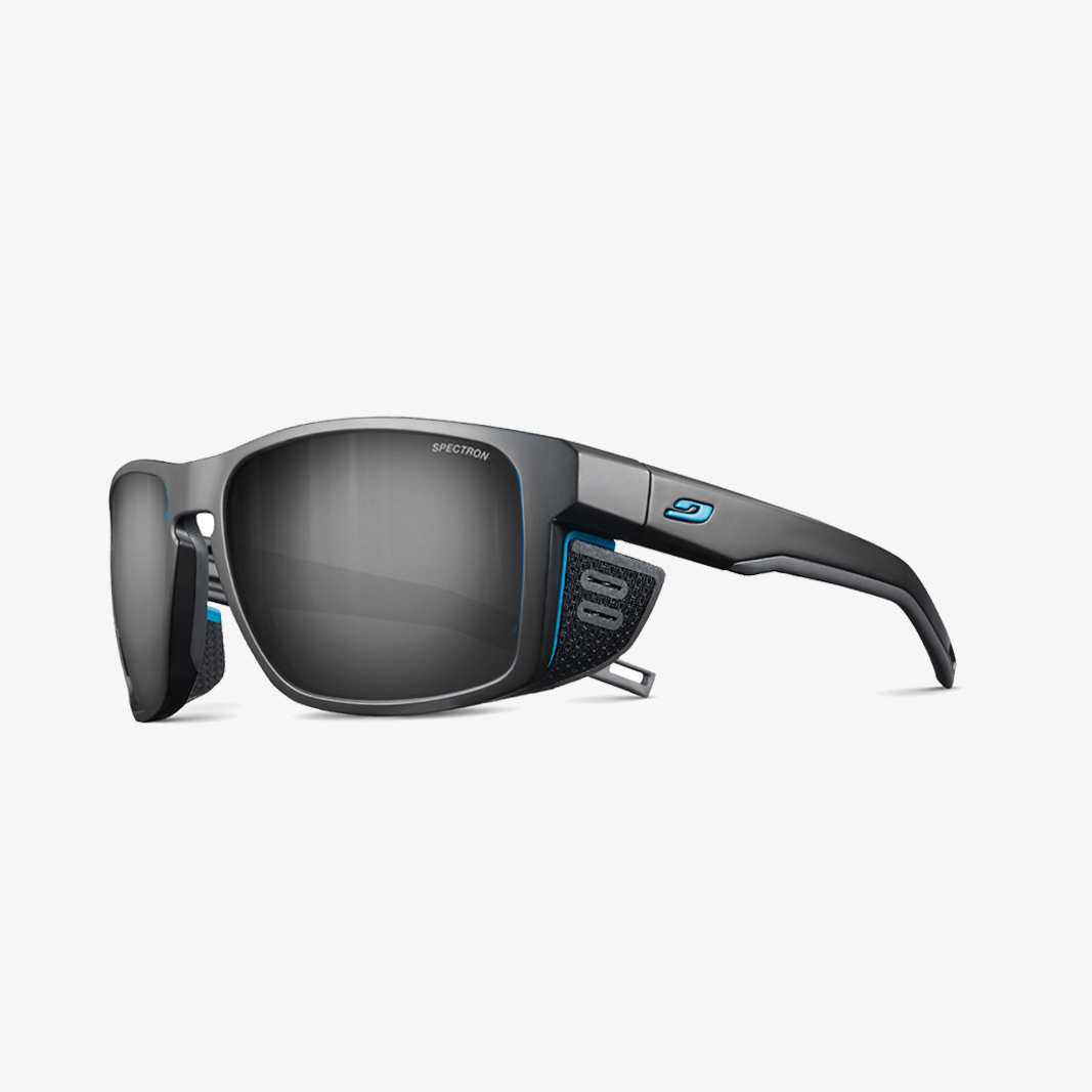 Julbo Shield mit Sehstärke / Schwarz - Blau / SPECTRON 3 Grau