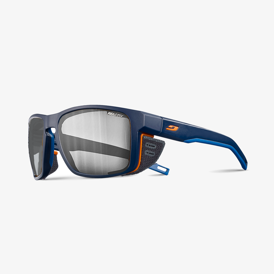 Julbo Shield mit Sehstärke / Dunkelblau - Orange REACTIV 0-3