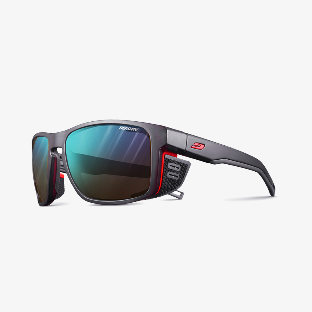 Julbo Shield mit Sehstärke / Schwarz Durchscheinend - Orange REACTIV 2-4