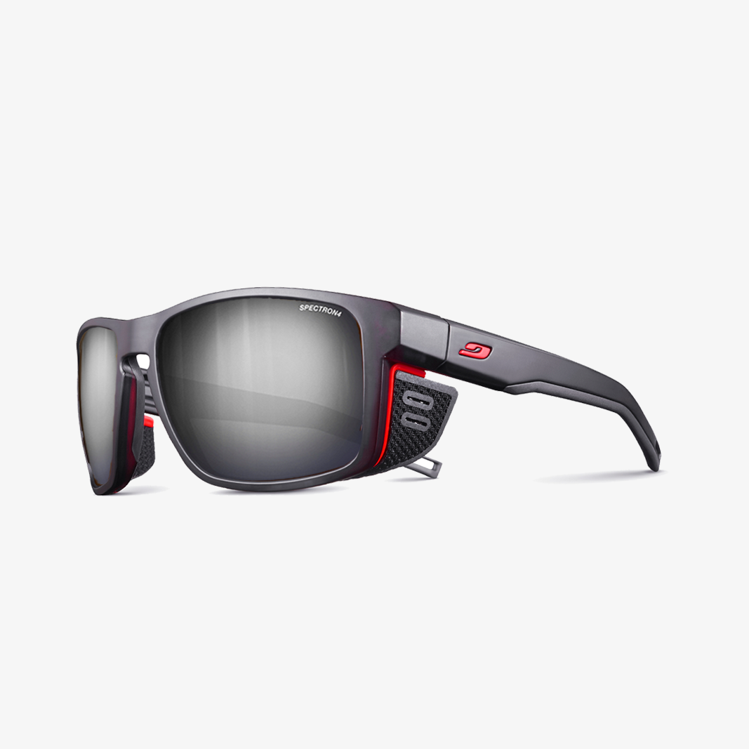 Julbo Shield mit Sehstärke / Schwarz Durchscheinend - Orange SPECTRON 4