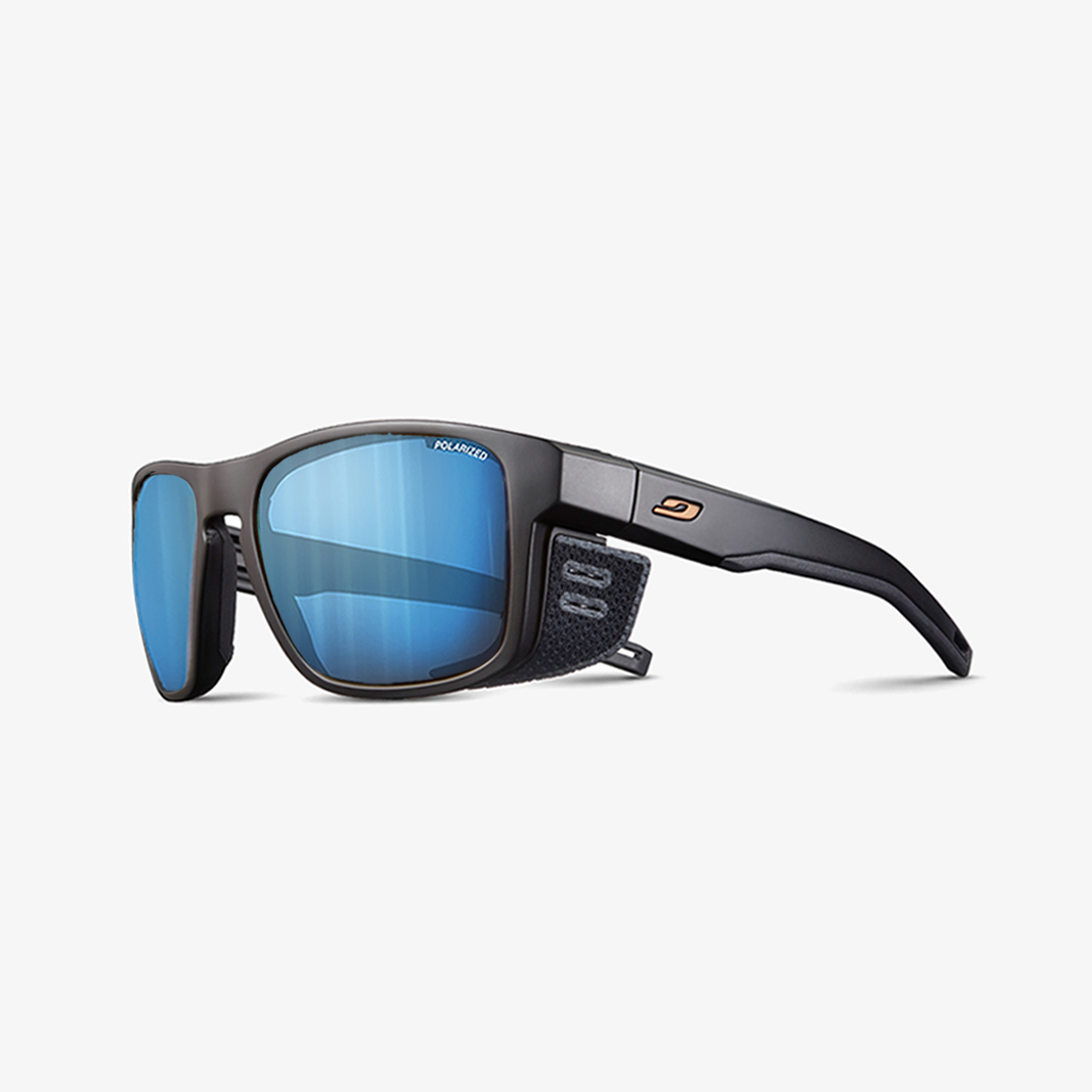 Julbo Shield M mit Sehstärke / Schwarz / SPECTRON 3 HD Polarized Blau