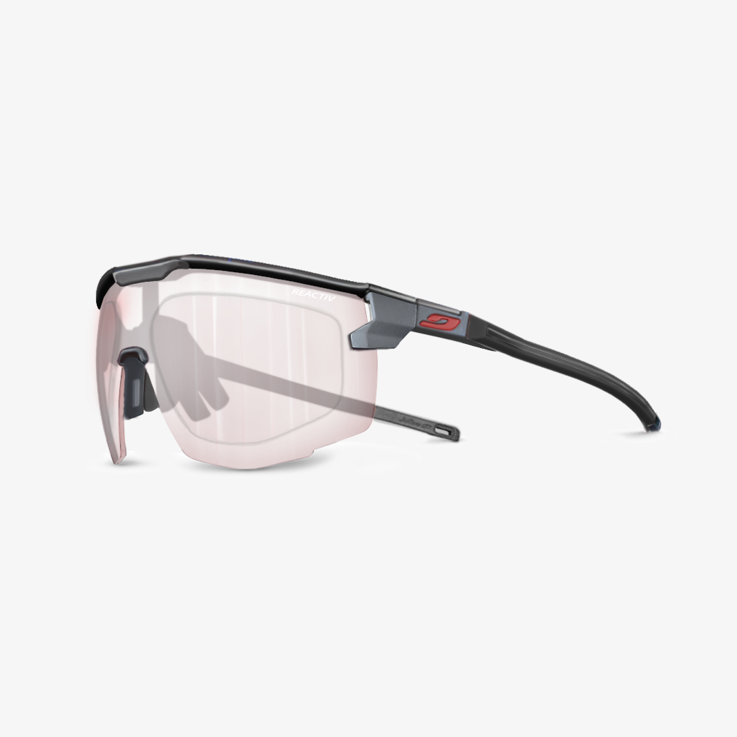 Julbo Ultimate mit Sehstärke / Schwarz Grau / Reactiv 0-3 HC