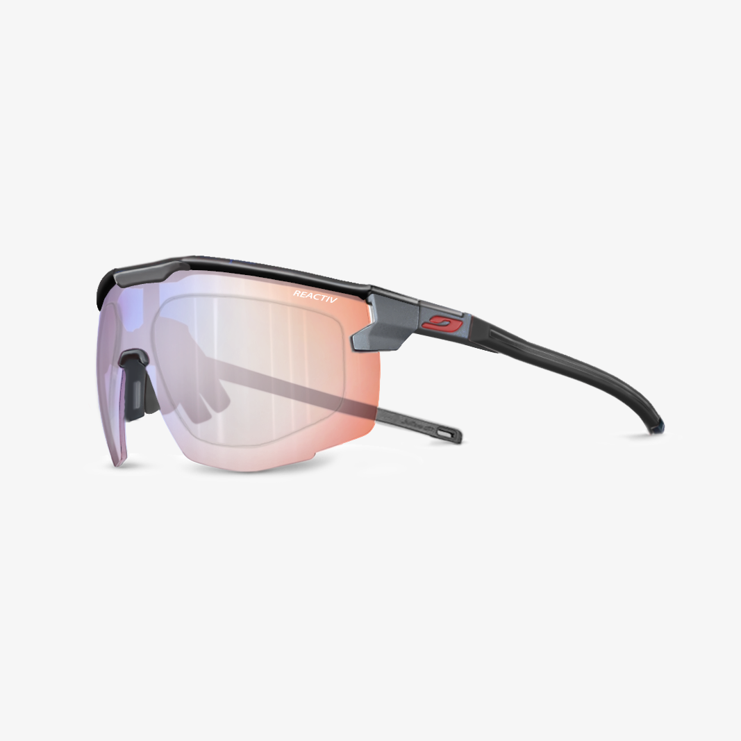 Julbo Ultimate mit Sehstärke / Schwarz Grau / Reactiv 1-3 HC