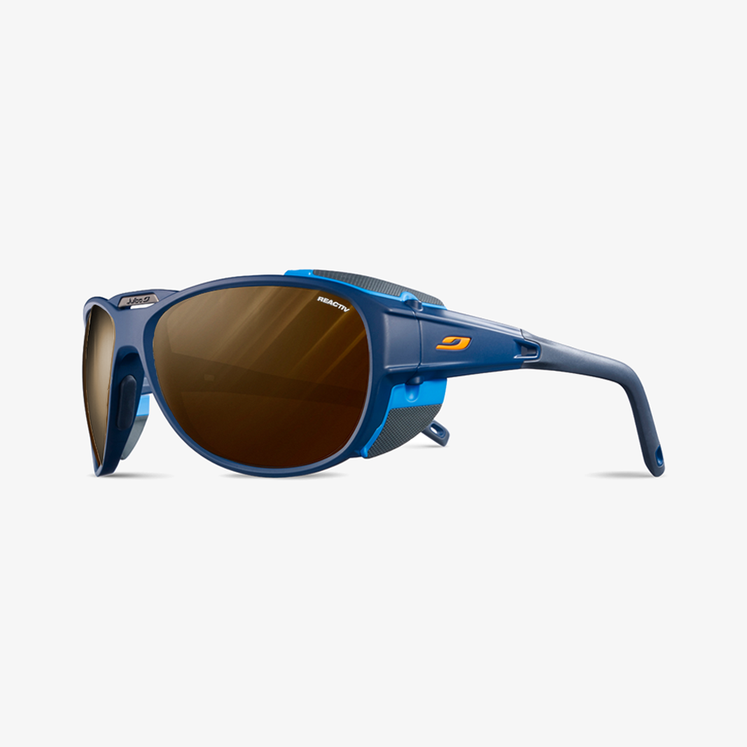 Julbo Explorer 2 mit Sehstärke / Dunkelblau - Blau / REACTIV 2-4 Polarized