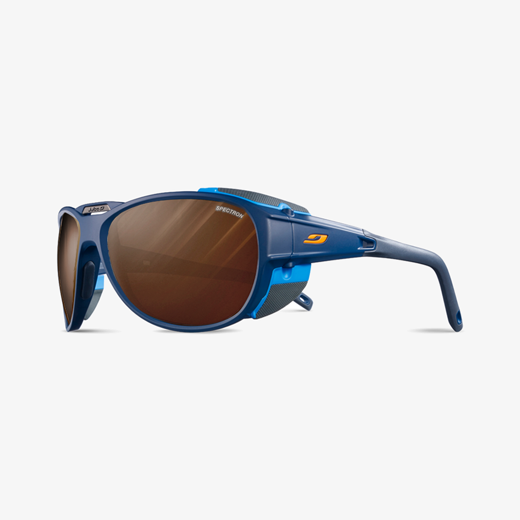 Julbo Explorer 2 mit Sehstärke / Dunkelblau - Blau / SPECTRON 3 Braun