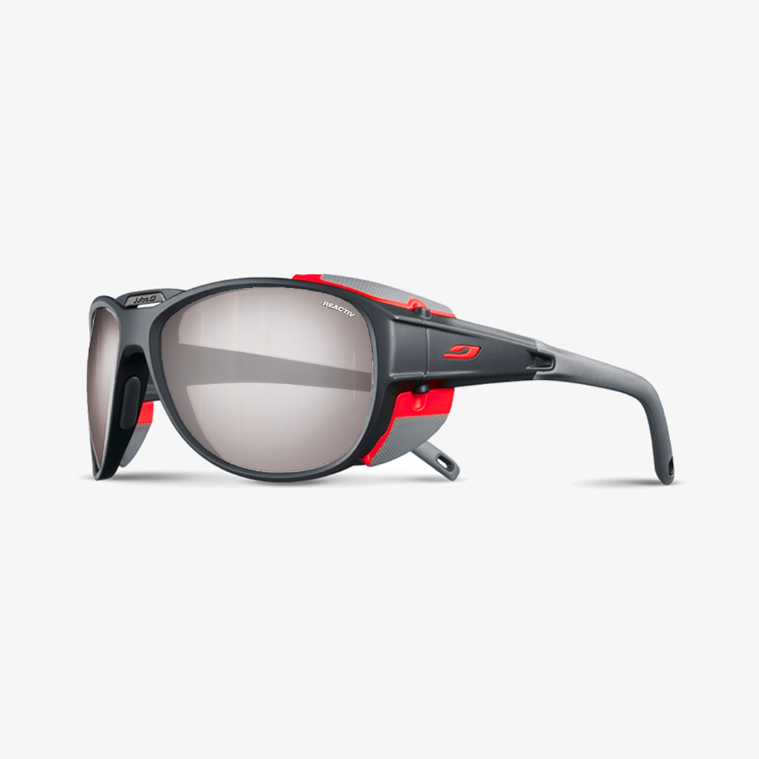 Julbo Explorer 2 mit Sehstärke / Dunkelgrau - Orange / REACTIV 0-3 HC