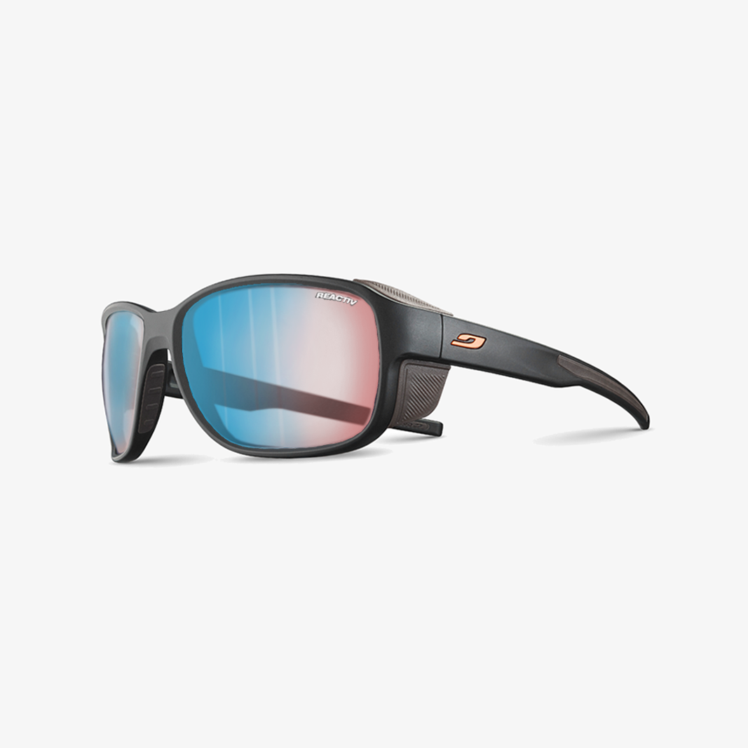 Julbo Montebianco 2 mit Sehstärke / Schwarz Orange / REACTIV 1-3 HC