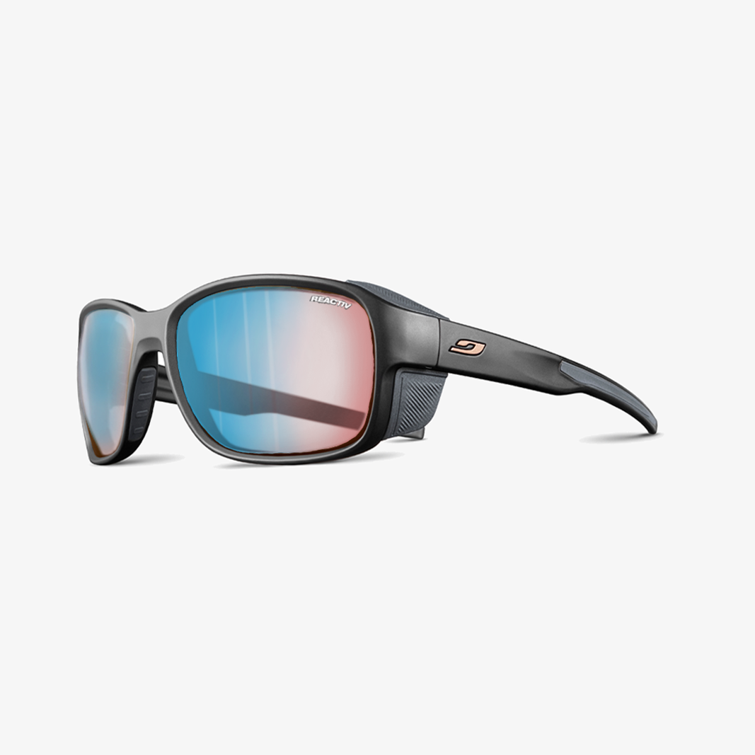Julbo Montebianco 2 mit Sehstärke /  Schwarz Grau REACTIV 1-3 HC