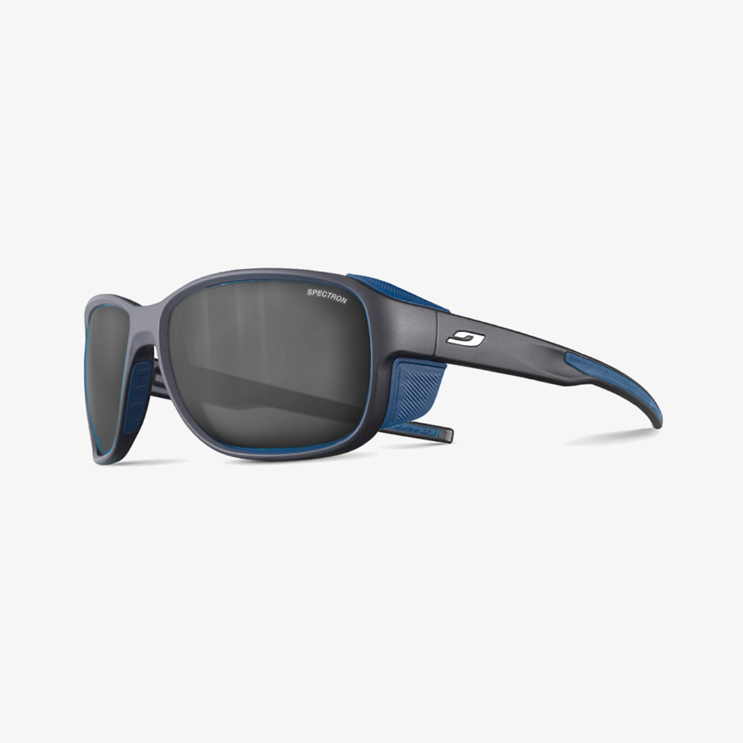 Julbo Montebianco 2 mit Sehstärke / Schwarz Blau / SPECTROn 3 Grau