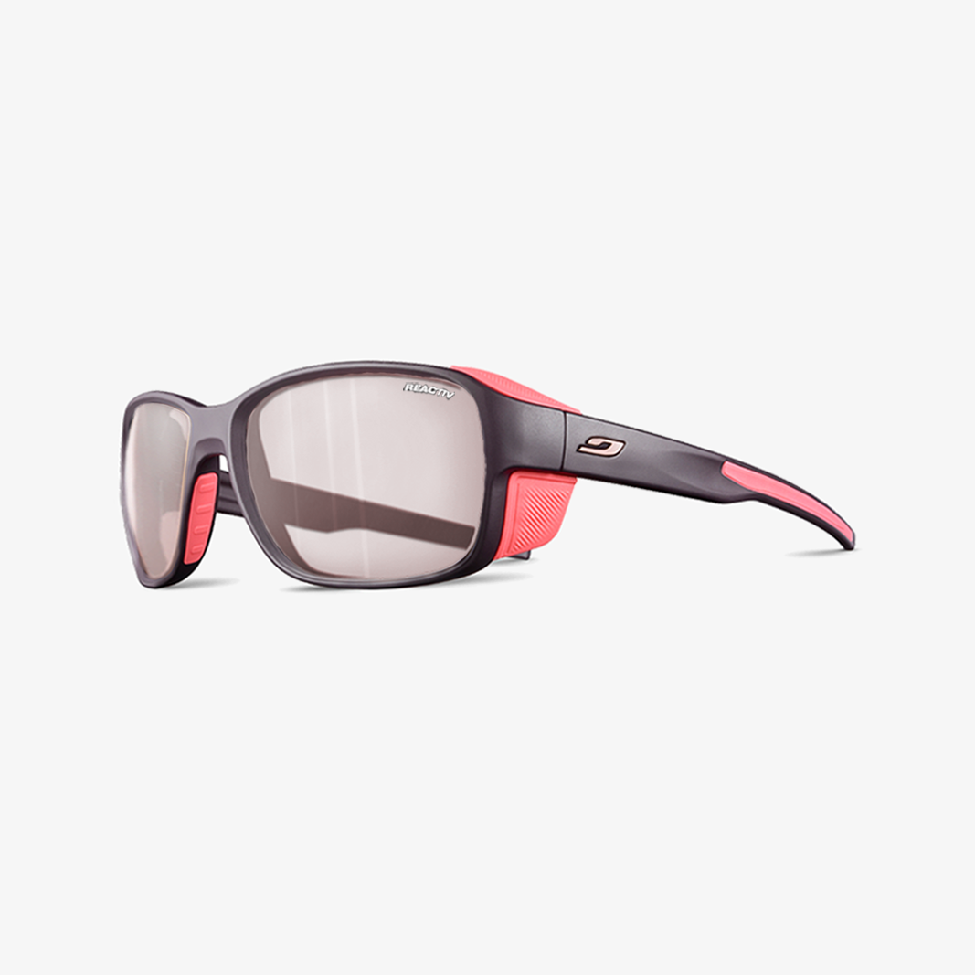 Julbo Monterosa 2 mit Sehstärke / Dunkelviolet Rosa / REACTIV 0-3 HC