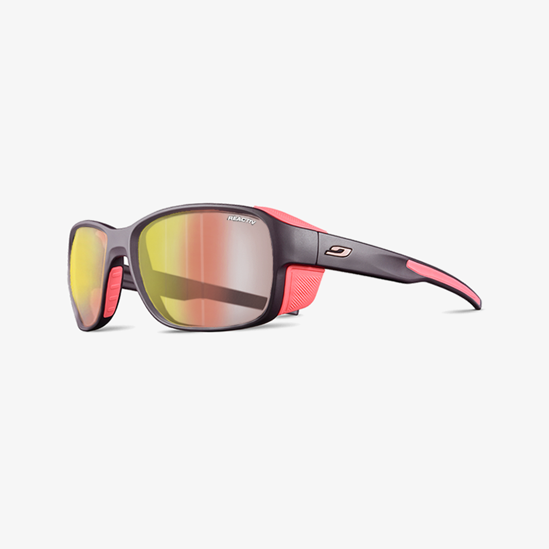 Julbo Monterosa 2 mit Sehstärke / Dunkelviolet Rosa / REACTIV 1-3 LA