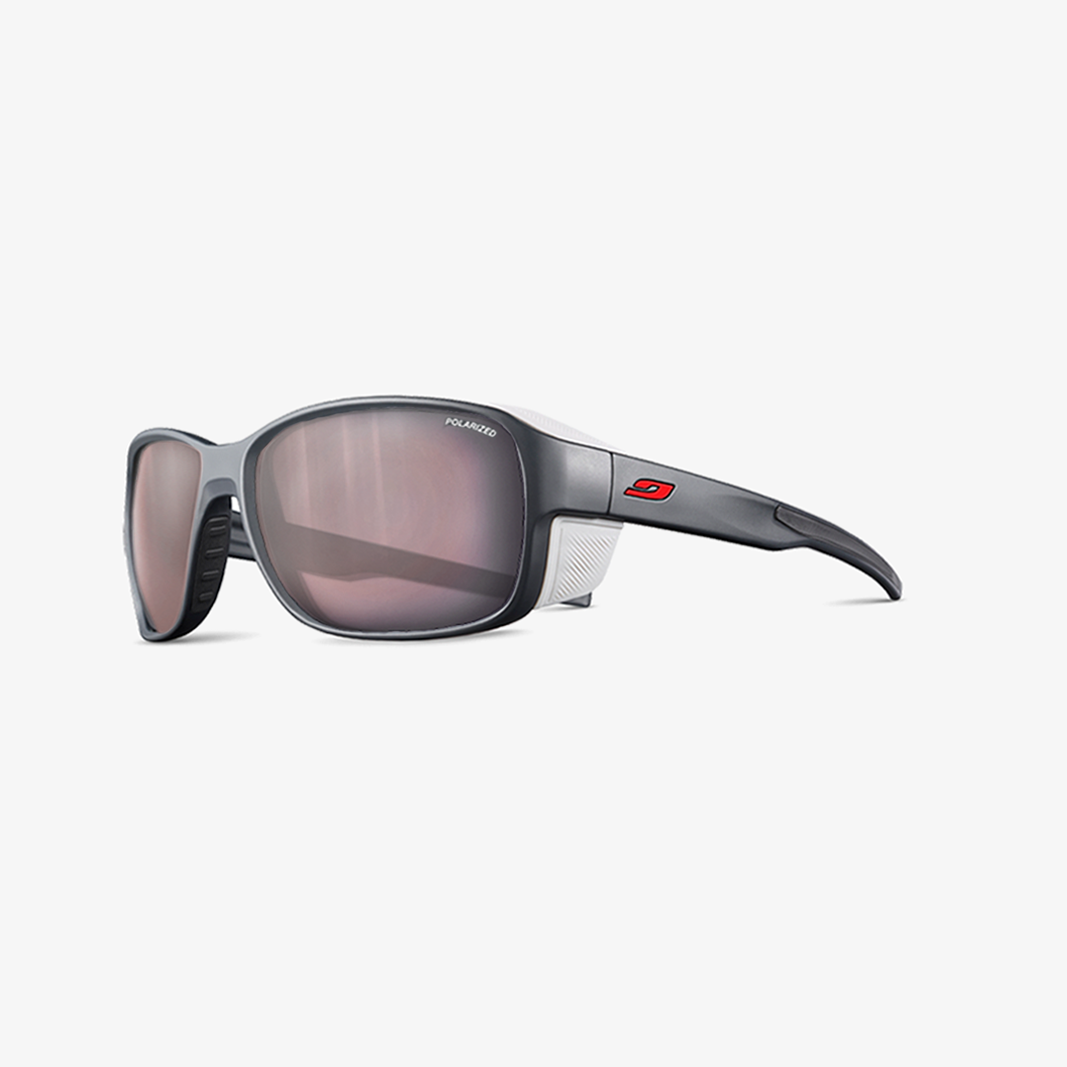 Julbo Monterosa 2 mit Sehstärke / Dunkelblau Grau / SPECTRON 3 HD POlarized Silber