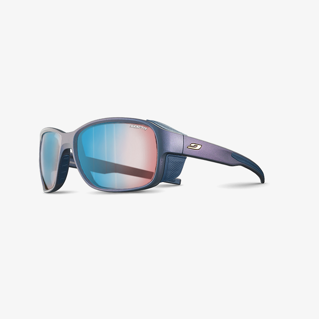 Julbo Monterosa 2 mit Sehstärke / Cyan Schimmernd / REACTIV 1-3 HC