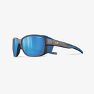 Julbo Monterosa 2 mit Sehstärke / Schwarz Blau Orange / SPECTRON 3 HD Polarized Blau