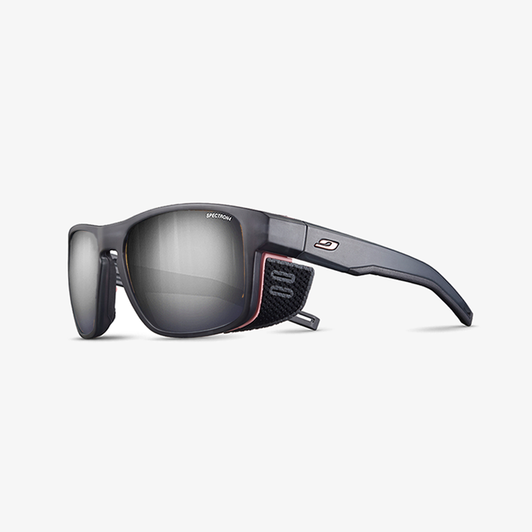 Julbo Shield M mit Sehstärke / Schwarz Durchscheinend Rosa / SPECTRON 4
