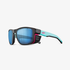 Julbo Shield M mit Sehstärke / Schwarz Durchscheinend Hellblau / POLARIZED 3 HD Blau