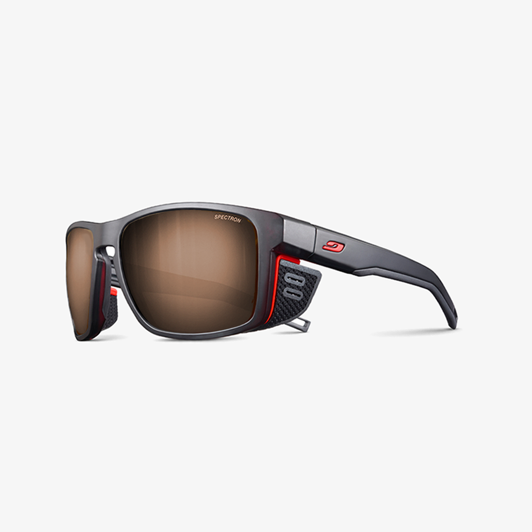 Julbo Shield M mit Sehstärke / Schwarz - Orange / SPECTRON 3 Braun