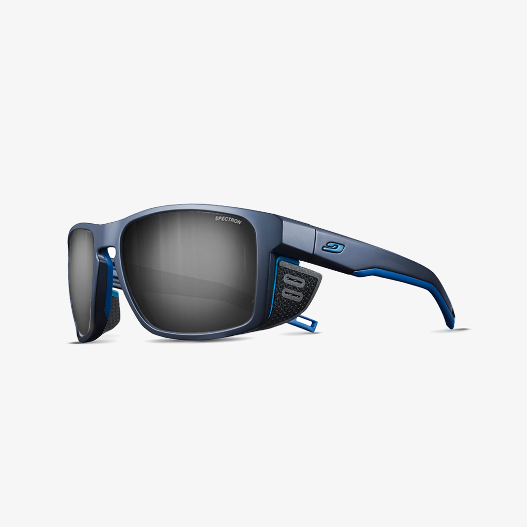 Julbo Shield M mit Sehstärke / Dunkelblau Blau SPECTRON 3 Grau
