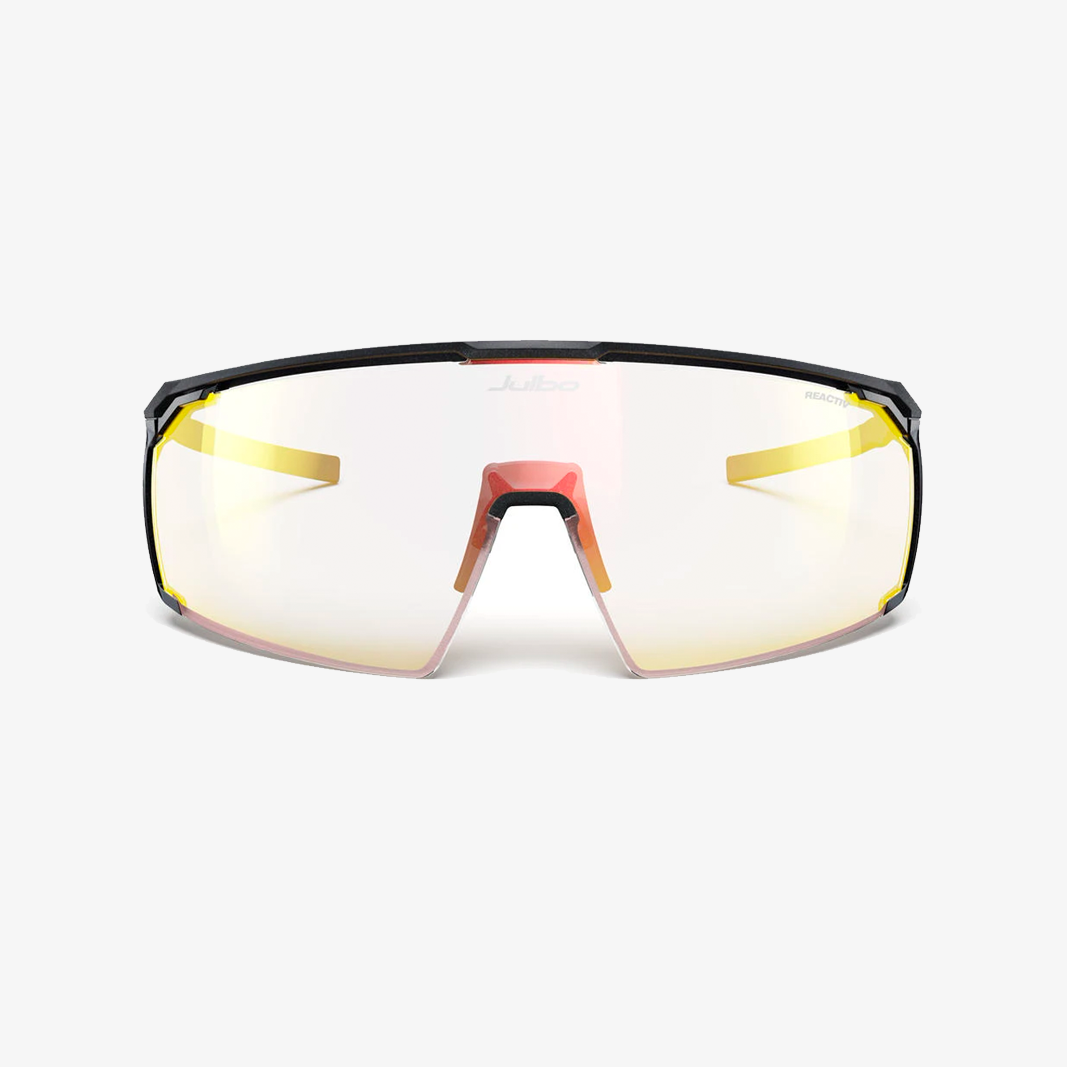 Julbo Panora Schwarz - Weiß / Reactiv 1-3 Light Amplifier face off