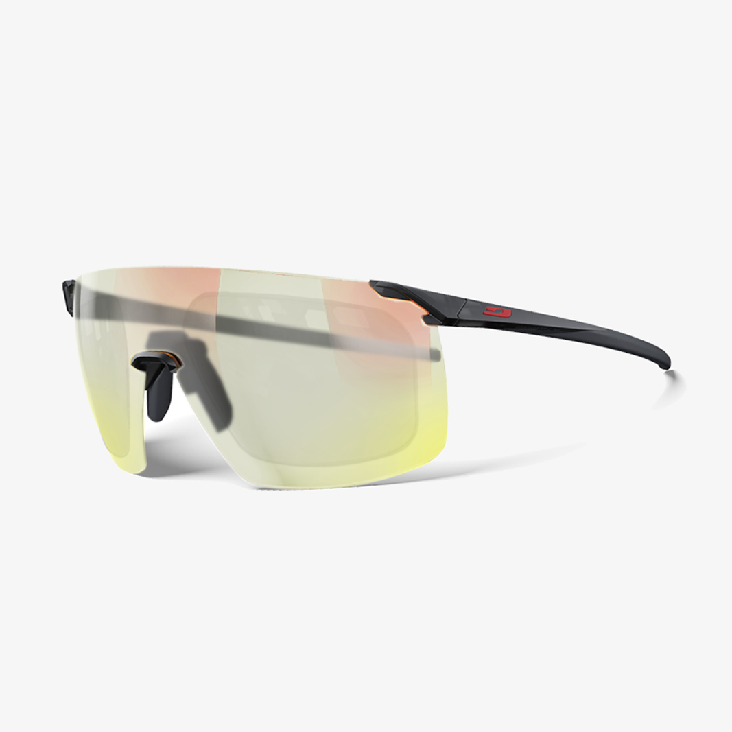 Julbo Faster L mit Sehstärke / Schwarz / Rot reactiv 1-3 LA