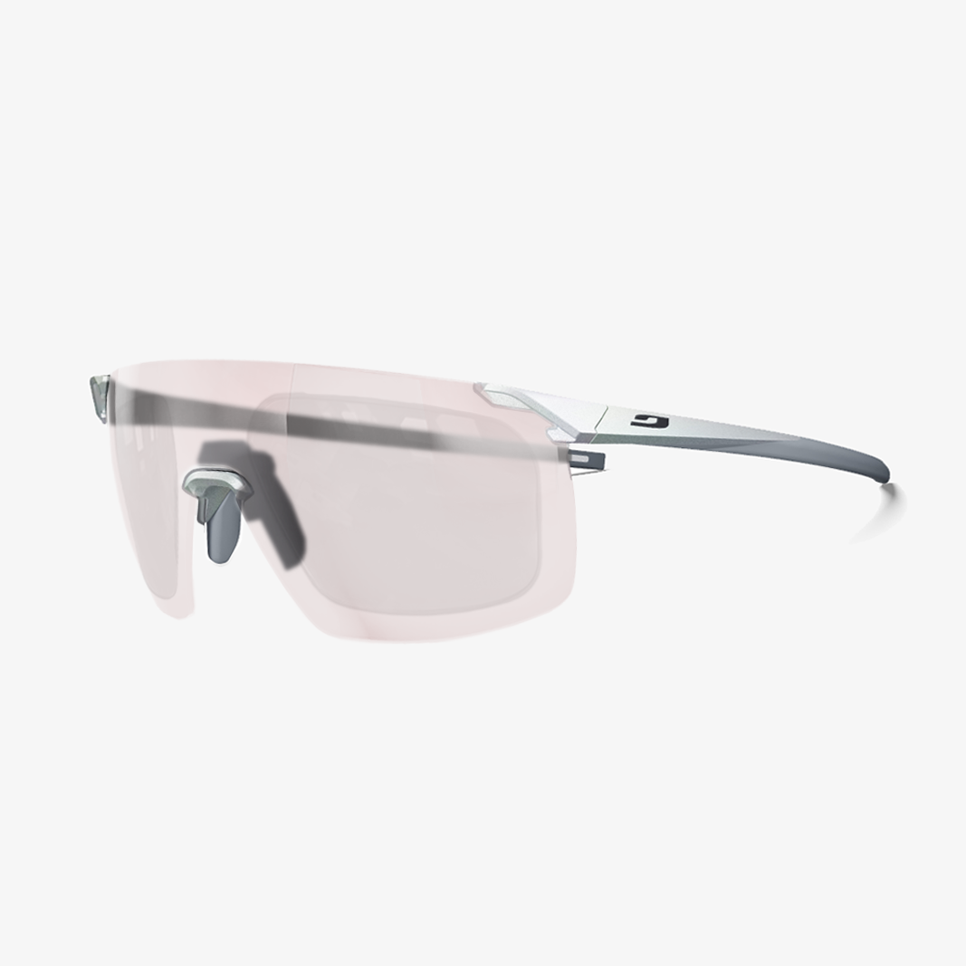 Julbo Faster M mit Sehstärke / Silber / Schwarz R 0-3 HC
