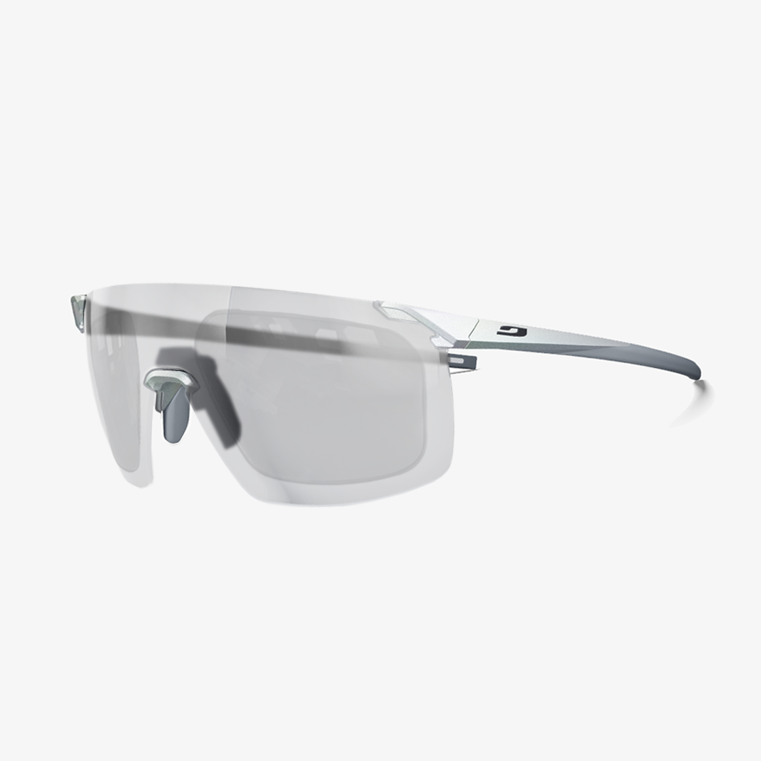 Julbo Faster M mit Sehstärke / Silber / Schwarz R 0-3