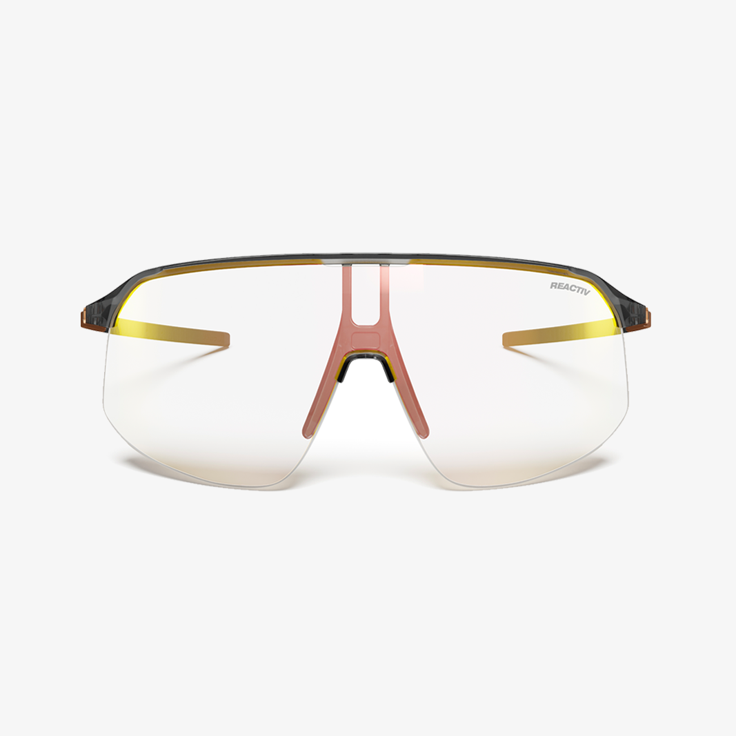 Julbo Density Schwarz Durchscheinend - Kupfer / REACTIV 0-3 High Contrast nicht aktiviert