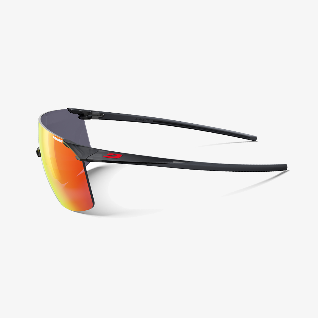 Julbo Faster L Schwarz / Reactiv 1-3 Light Amplifier