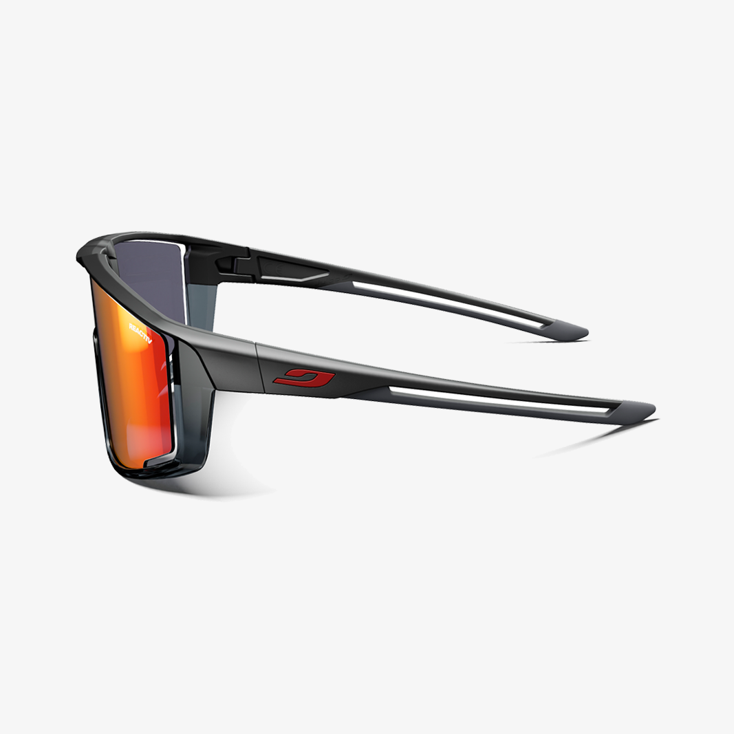 Julbo Fury Schwarz - Rot / Reactiv 1-3 Light Amplifier