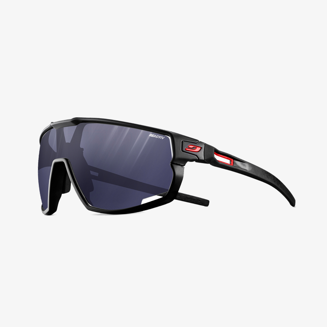 Julbo Rush Schwarz - Rot / Reactiv 0-3