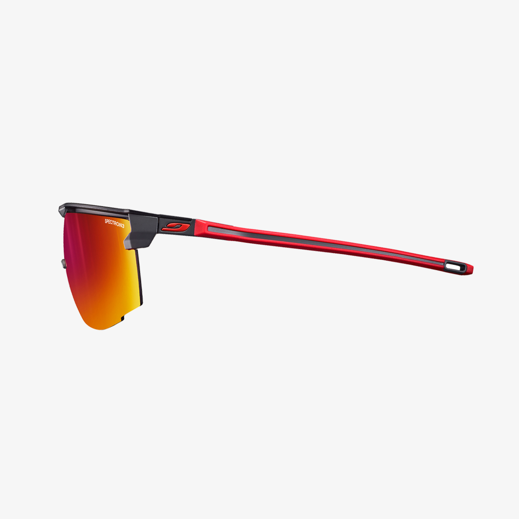 Julbo Ultimate Schwarz - Rot / Spectron3 Seitenansicht